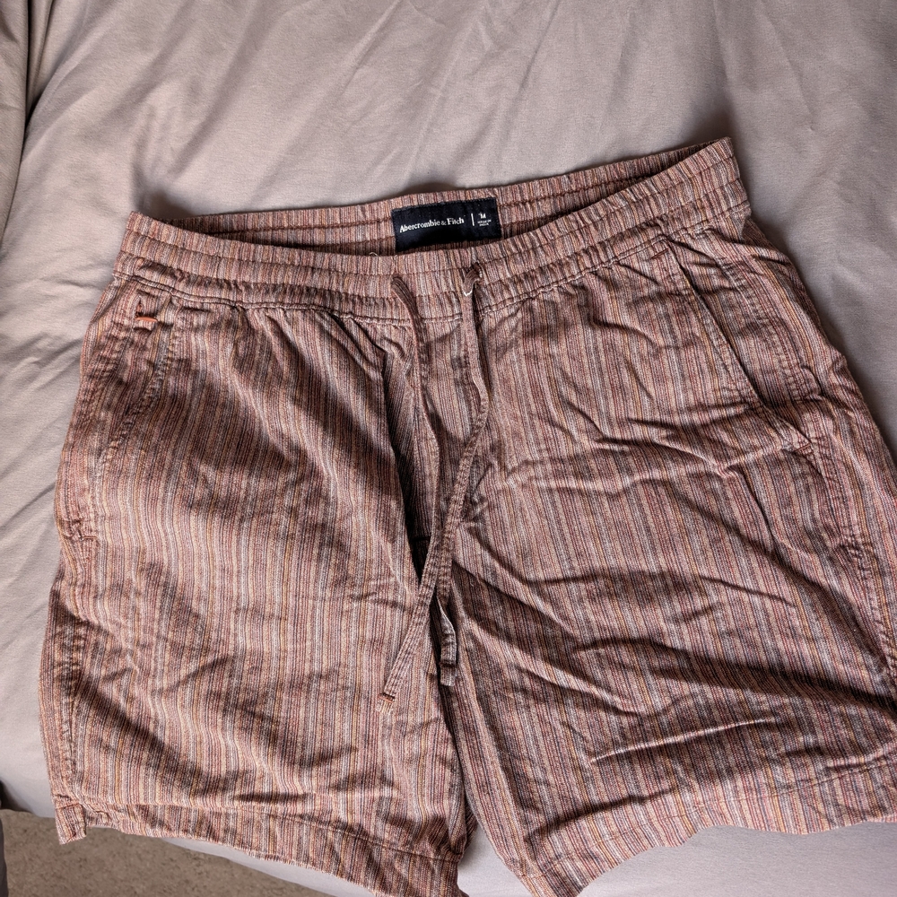 Abercrombie & Fitch Men's 6 Inch Textured Pull-on Shorts